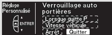 Acura RL (2011) - Verrouillage automatique des portières - 5