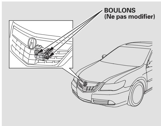 Acura RL (2011) - Capteur radar - 2
