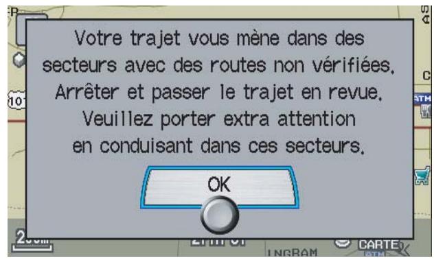 Acura RL (2011) - Messages contextuels et avertissements - 3