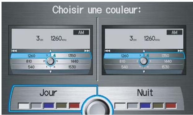 Acura RL (2011) - Couleur de menu - 1