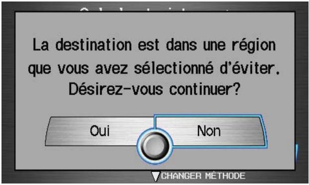 Acura RL (2011) - Messages contextuels et avertissements - 1