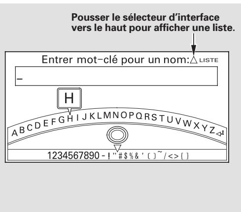 Acura RL (2011) - Recherche de l'annuaire téléphonique importé: - 3