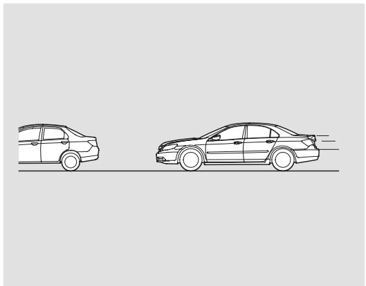 Acura RL (2011) - Alarme de collision - 1