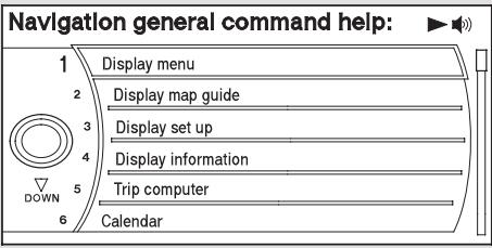 Acura RL (2011) - Aide commandes vocales - 3
