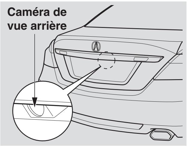 Acura RL (2011) - Caméra de vue arrière - 1
