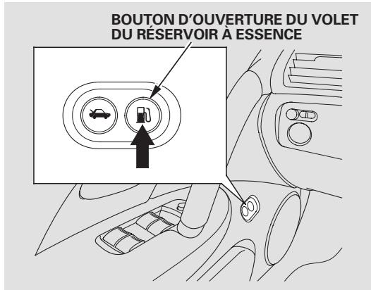 Acura RL (2011) - Comment faire le plein - 1