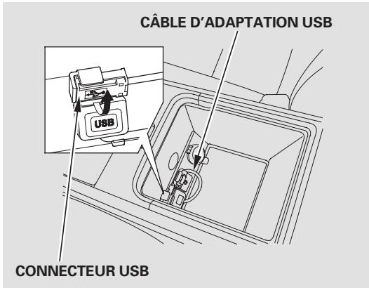 Acura RL (2011) - Branchement d'un iPod - 1