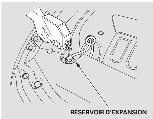Acura RL (2011) - Appoint du liquide de refroidissement du moteur - 1