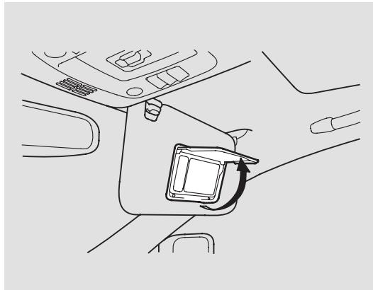 Acura RL (2011) - Miroir du pare-soleil - 1