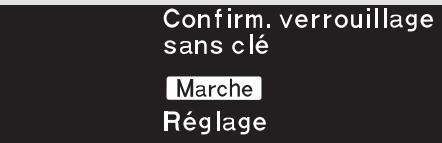 Acura RL (2011) - Confirmation du verrouillage sans clé - 3