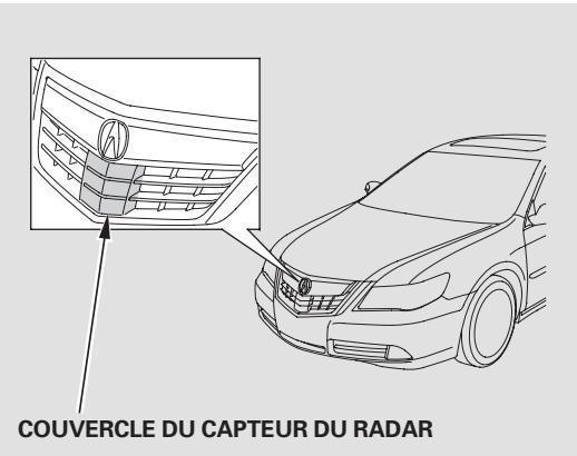 Acura RL (2011) - Capteur radar - 1