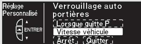 Acura RL (2011) - Verrouillage automatique des portières - 2