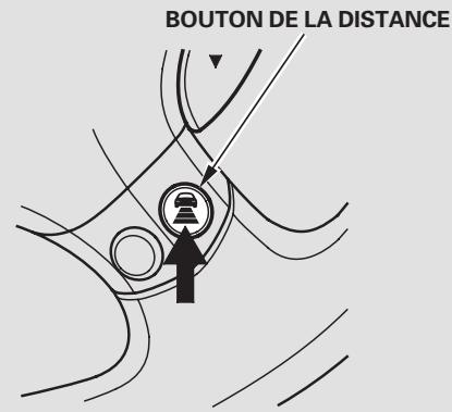 Acura RL (2011) - Changement de la distance du véhicule - 1
