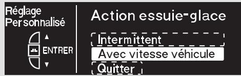 Acura RL (2011) - Mouvement de l'essuie-glace - 2