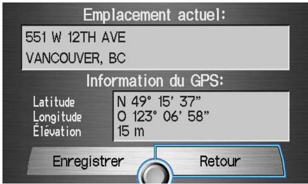 Acura RL (2011) - Affichage de la position actuelle 📄 - 1