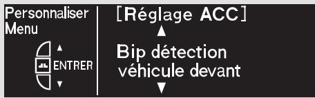 Acura RL (2011) - Signal sonore de détection de véhicule précédent - 1