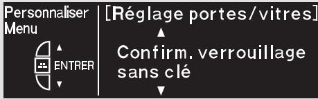 Acura RL (2011) - Confirmation du verrouillage sans clé - 1
