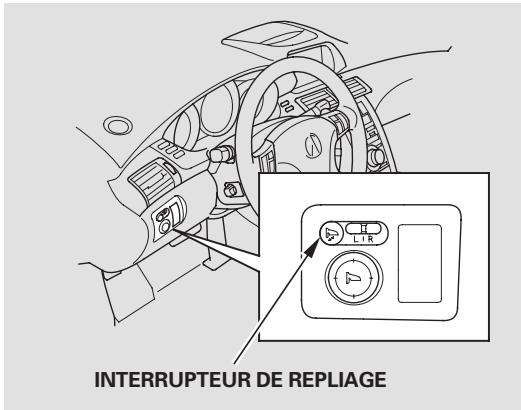 Acura RL (2011) - Rétroviseurs électriques chauffés - 2