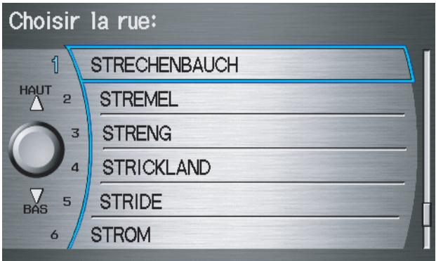 Acura RL (2011) - Conseil : - 1