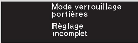 Acura RL (2011) - Mode de verrouillage des portières - 4