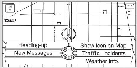 Acura RL (2011) - Lecture des messages - 1