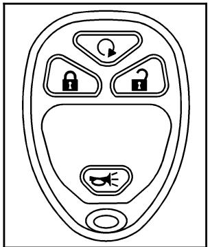 GMC Sierra (2006-2013) - Fonctionnement du système de télédéverrouillage - 1