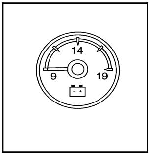 GMC Sierra (2006-2013) - Indicateur de voltmètre - 1