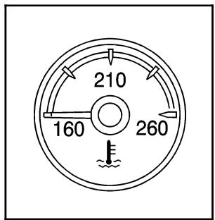 GMC Sierra (2006-2013) - Indicateur de température du liquide de refroidissement du moteur - 1