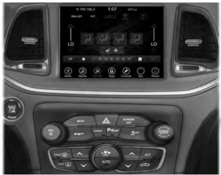 DODGE Challenger Phase 2 (2015-2023) - Aperçu de la commande automatique du système de chauffage-climatisation - 1