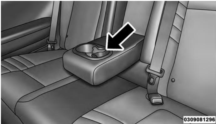 DODGE Challenger Phase 2 (2015-2023) - Porte-gobelets arrêté - 1