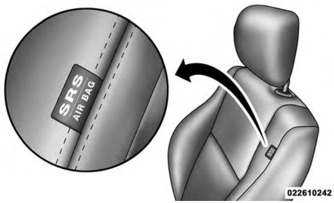 DODGE Challenger Phase 2 (2015-2023) - Sacs gonflables lateraux - 1