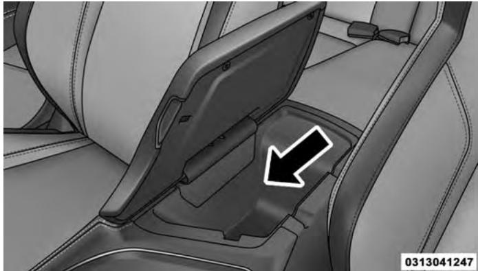 DODGE Challenger Phase 2 (2015-2023) - Rangement de la console - 1