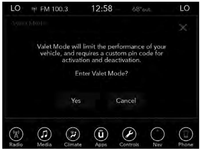 DODGE Challenger Phase 2 (2015-2023) - MODE VALET - 1
