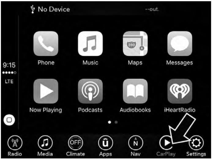 DODGE Challenger Phase 2 (2015-2023) - Apple CarPlay (8.4 et 8.4 avec navigation) - 1