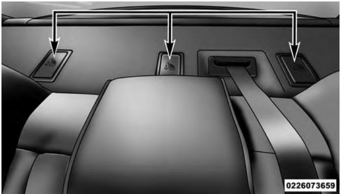 DODGE Challenger Phase 2 (2015-2023) - Localiser les ancrages d'attache supérieurs - 2