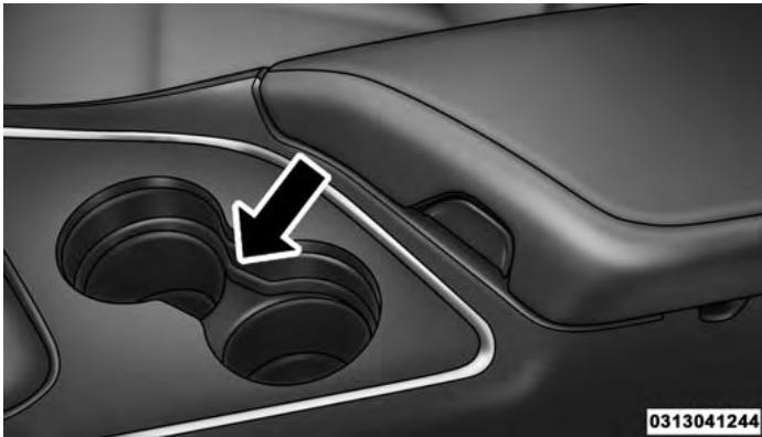 DODGE Challenger Phase 2 (2015-2023) - Porte-gobelets avant - 1