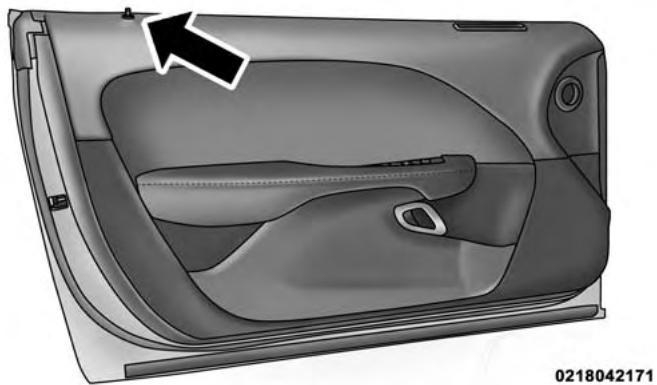 DODGE Challenger Phase 2 (2015-2023) - Verrouillage manuel des portières - 1