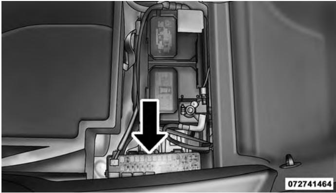 DODGE Challenger Phase 2 (2015-2023) - Centre de servitudes arrêté (Fusibles) - 1