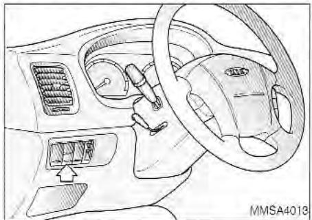 KIA Magentis MS (2000-2005) - RÉGULATEUR DE VITESSE (SELON L'ÉQUIPEMENT) - 1