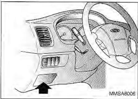 KIA Magentis MS (2000-2005) - D'IDENTIFICATION DES FUSIBLES - 1