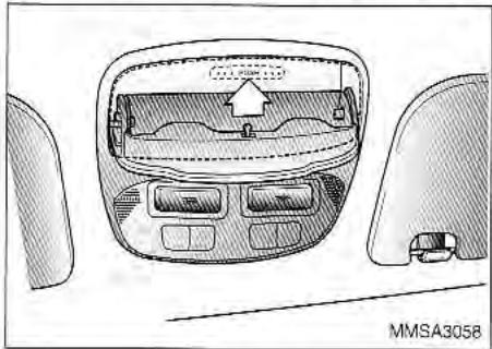 KIA Magentis MS (2000-2005) - LAMPE DE LECTURE (SELECTION EQUIPMENT) - 1