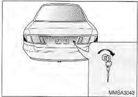 KIA Magentis MS (2000-2005) - COUVERCLE DU COFFRE - 1