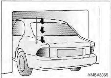 KIA Magentis MS (2000-2005) - ANTENNE MOTORISÉE (SELON L'ÉQUIPEMENT) - 1