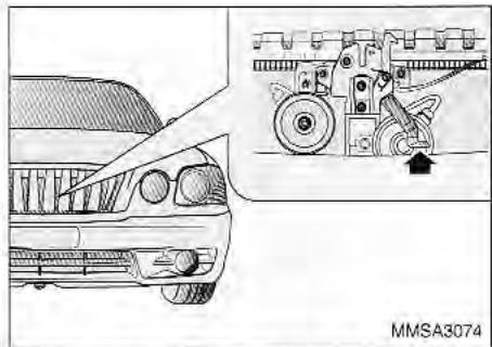 KIA Magentis MS (2000-2005) - CAPOT OUVERTURE DU CAPOT - 2