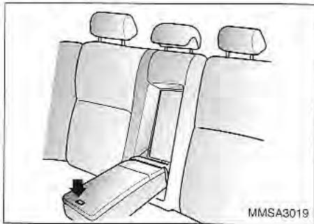 KIA Magentis MS (2000-2005) - BANQUETTE ARRIÈRE - ACCOUDoir - 1