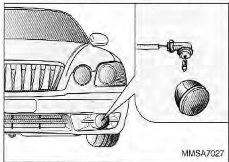 KIA Magentis MS (2000-2005) - FEUX DE BROUILLARD   AVANT - REMPLACEMENT   (SELON L'ÉQUIPEMENT) - 1