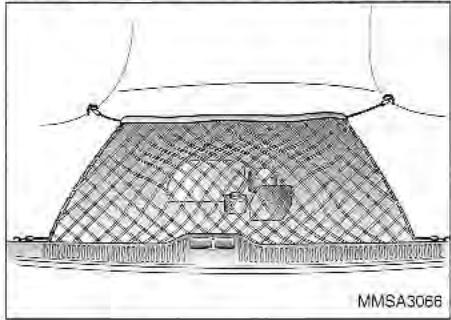 KIA Magentis MS (2000-2005) - FILET À BAGAGES (SELON L'ÉQUIPEMENT) - 1