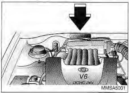 KIA Magentis MS (2000-2005) - NUMERO D'IDENTIFICATION DU VEHICULE (NIV) - 1