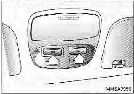 KIA Magentis MS (2000-2005) - LAMPE DE LECTURE (AVEC ETUI Á LUNETTES) - 1