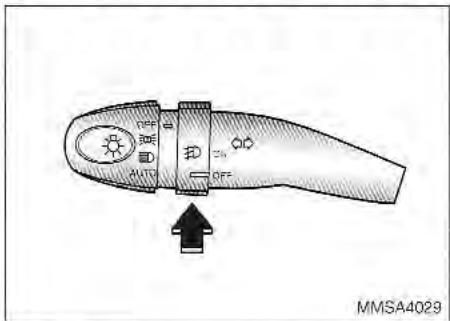 KIA Magentis MS (2000-2005) - COMMUTATEUR DES FEUX DE BROUILLARD AVANT (SELON L'ÉQUIPEMENT) - 1